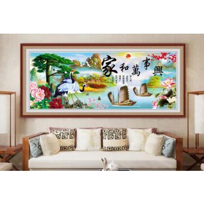 万隆鑫源钻石画让投资者放心 万隆鑫源家居装饰型产品